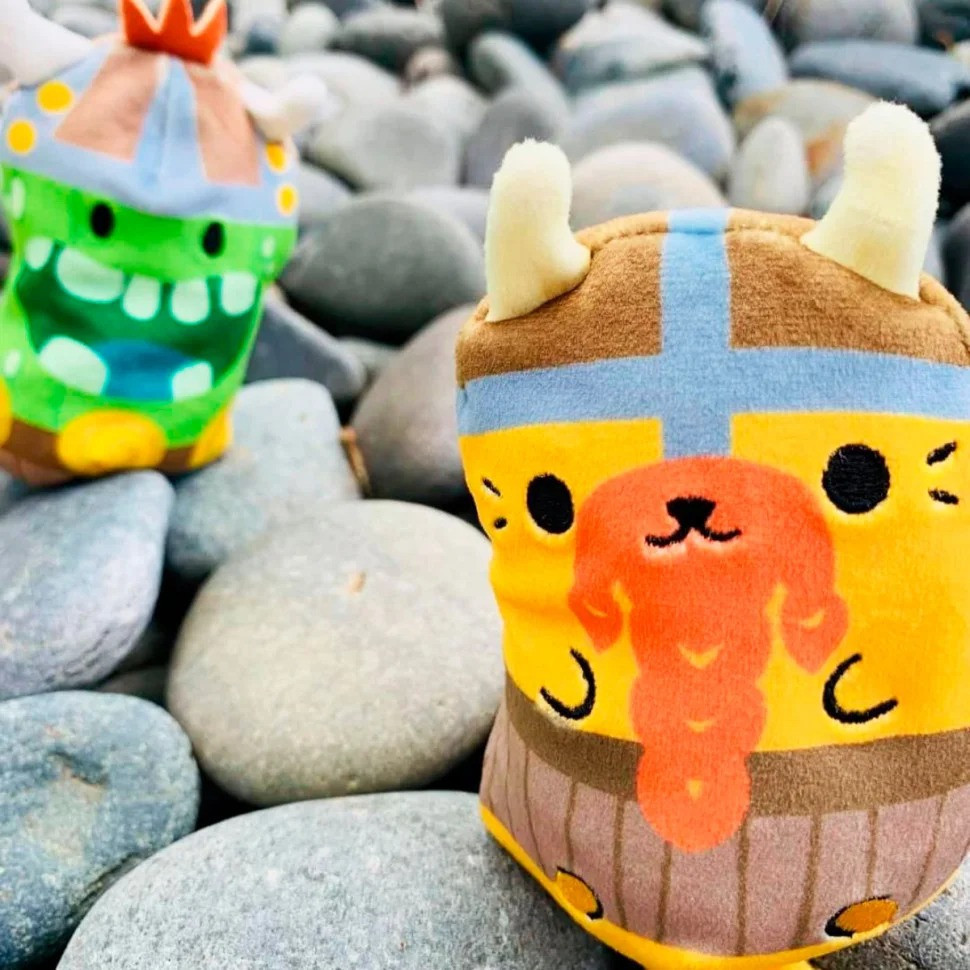 М'яка іграшка 2 в 1 Котик і огірочок Вікінги  Cats Vs Pickles CVP2200-1 Вінниця - фото 2