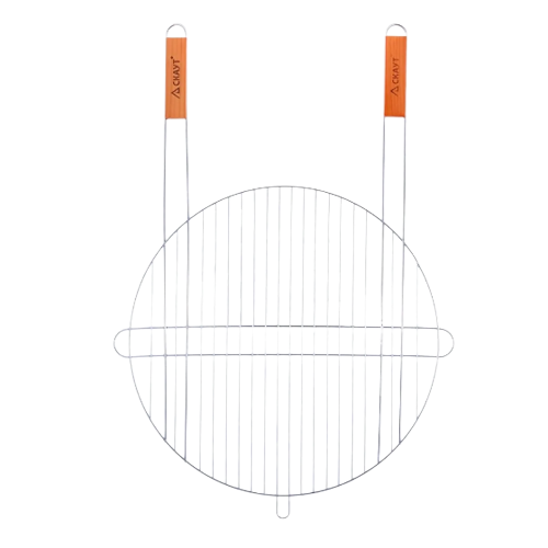 Решітка-гриль кругла з дерев'яною ручкою 46см Скаут Житомир - изображение 3