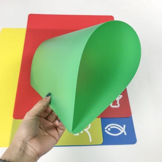 Набір гнучких кольорових роздільних дощок 4 шт Київ