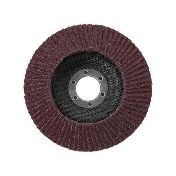 Диск шліфувальний пелюстковий, 115×22 мм, зерно K36, 13300 об/хв INTERTOOL BT-0103 Київ