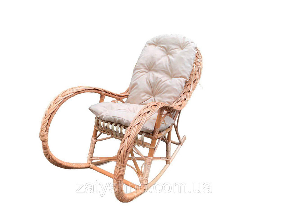 Качалка детская плетеная с подушкой Киев - изображение 1