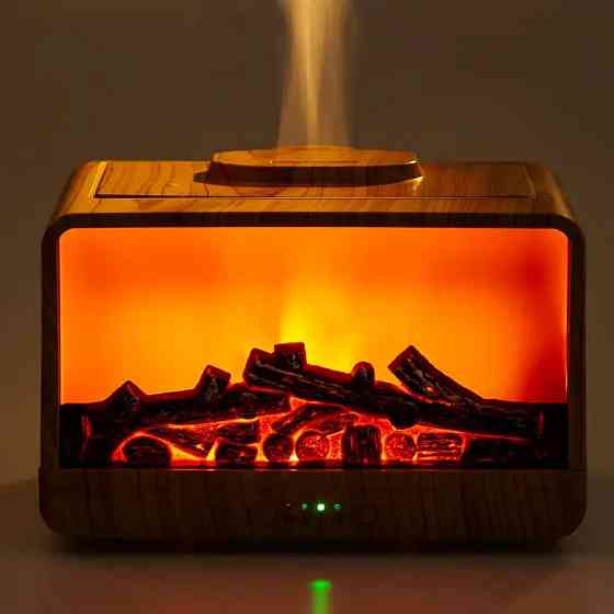 Happy Life Зволожувач повітря Камін 300 мл Коричневий HPLN001BR Киев