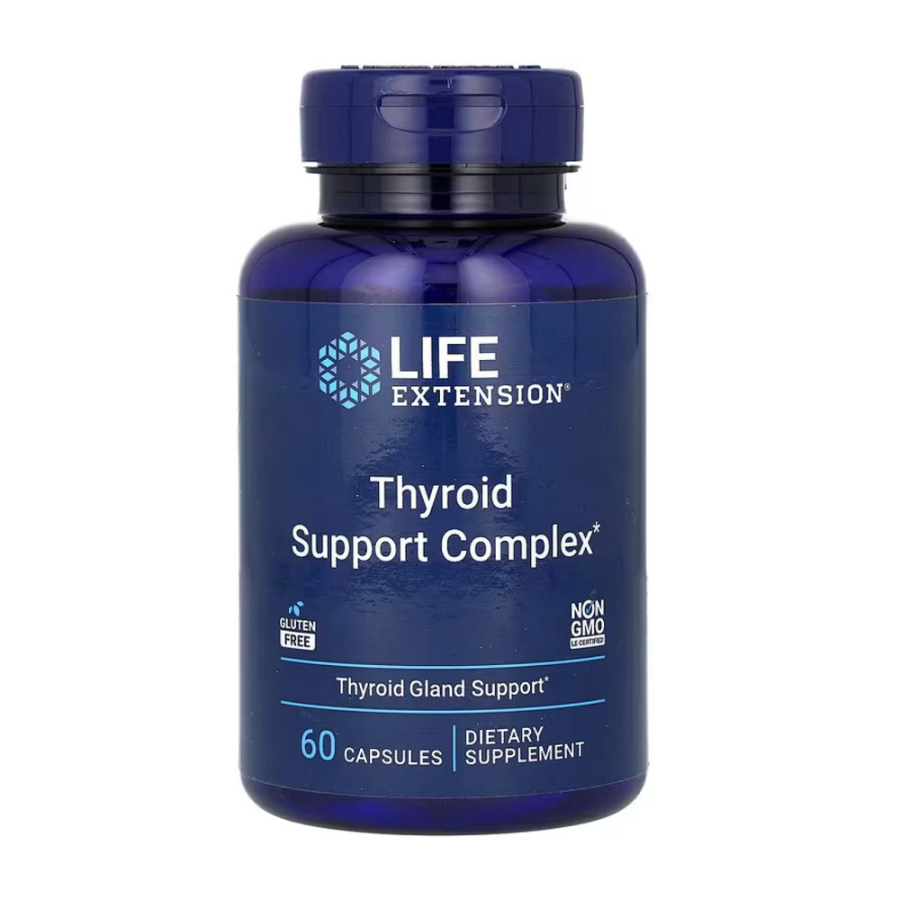 Комплекс для підтримки щитоподібної залози Life Extension Thyroid Support Complex, 60 капсул Київ - фото 1