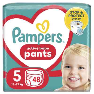 Подгузники Pampers трусики Pants Junior Размер 5 (12-17 кг), 48 шт (8006540069325) Винница