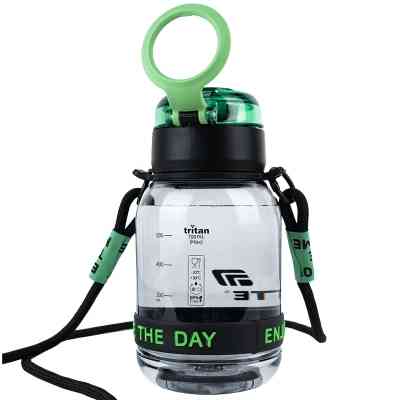 Поильник-непроливайка Kite 700 мл, чорно-зелена (K25-1218-2) Винница