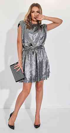 Костюм плісе PALOMA срібло (42) Київ