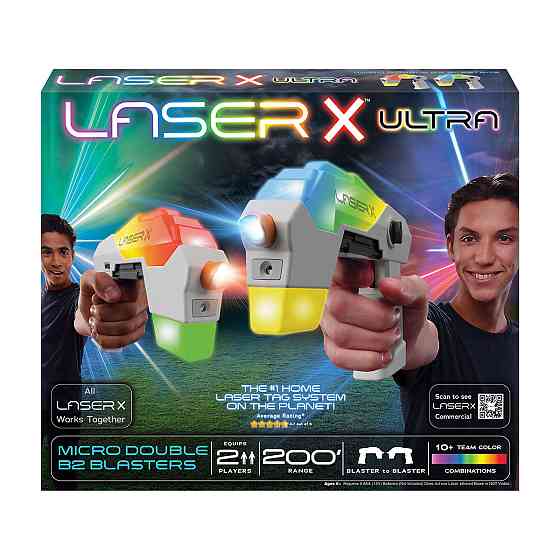 Ігровий набір для лазерних боїв - Laser X Ultra Micro для двох гравців Дніпро