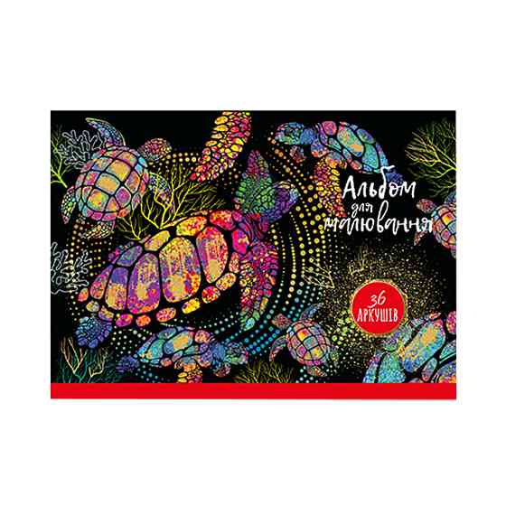 Альбом для рисования на спирали АП-0307, 36 листов Вид 4 Винница