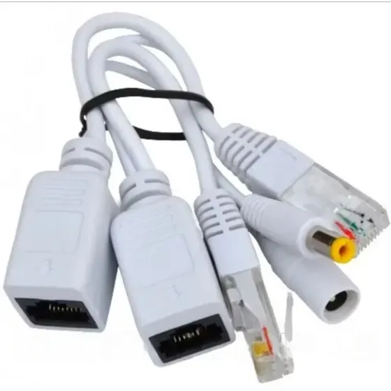 Комплект для передачи питания для IP-камер без PoE по витой паре, Tcom Полтава