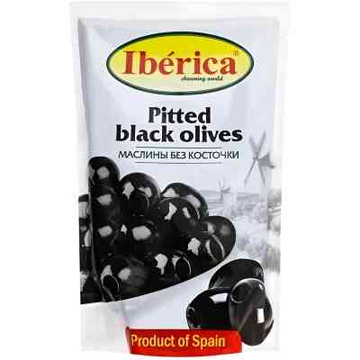 Овочева консервація Iberica Маслини без кісточки в пакеті 170 г (8436024299052) Вінниця