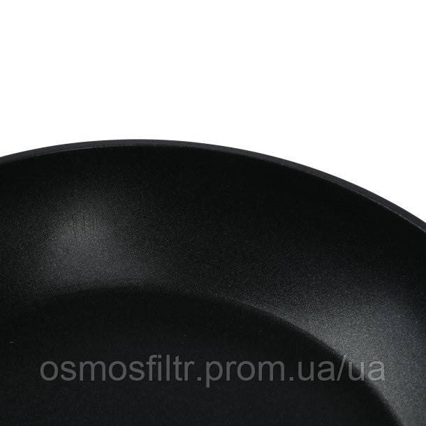 Сковорода Axentia Blackline Ø 20 см аллюминий ручка нерж антипригарное покрытие PTFE (135649) Киев - изображение 4