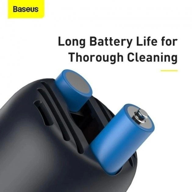 Портативный пылесос Baseus C2 Desktop Capsule Vacuum Cleaner mini CRXCQC2A-01 (Черный) Николаев - изображение 5