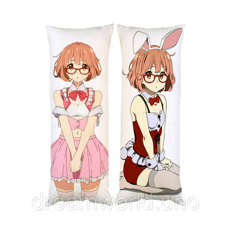 Подушка дакимакура Курияма Мирай декоративная ростовая подушка для обнимания 40х120 Харьков - изображение 1