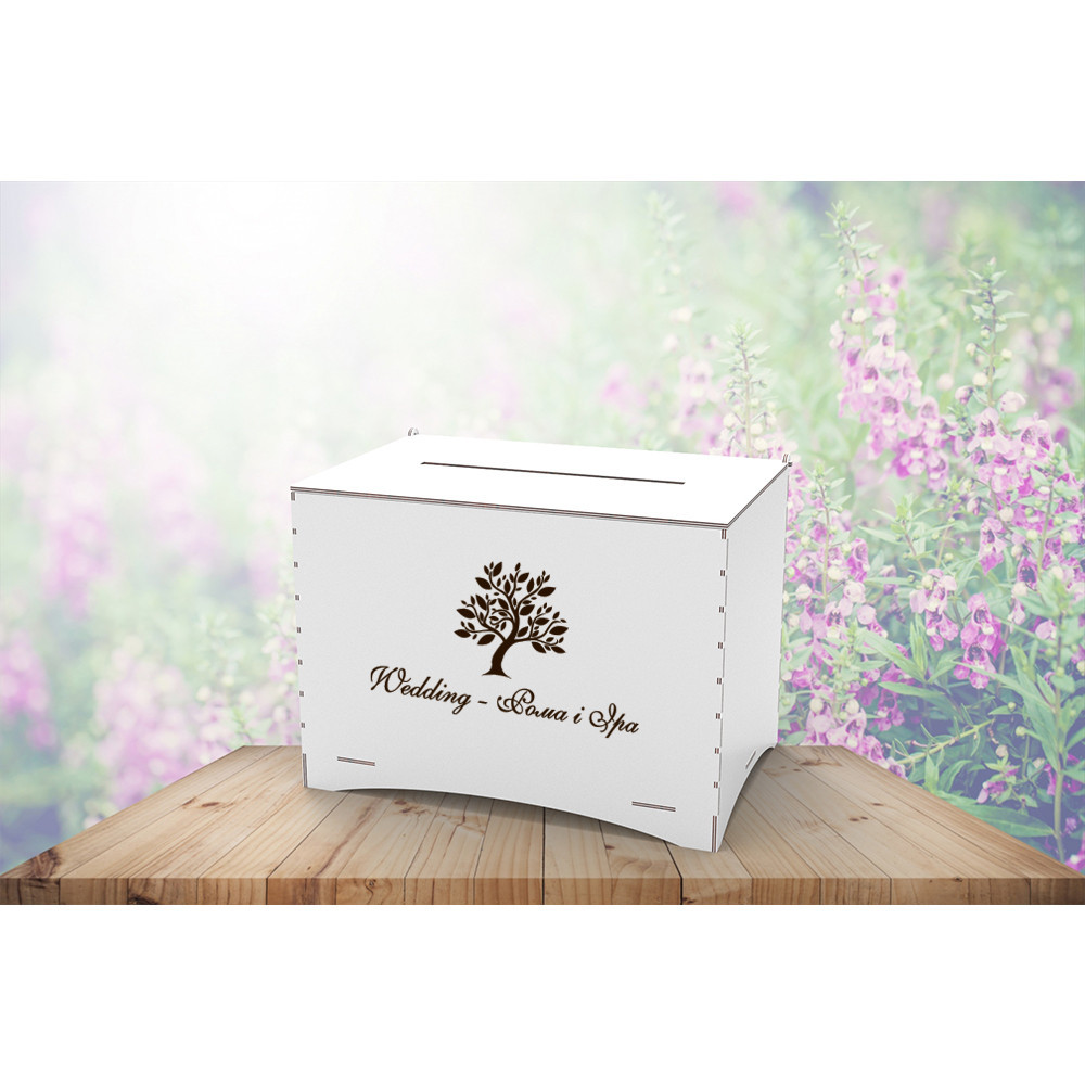 Сундук для конвертов, Свадебная казна 308х205х230мм Киев - изображение 3