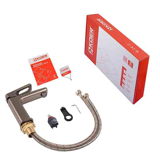 Змішувач для умивальника Koer KB-10031-07 (KR5432) якісний та стильний Харків