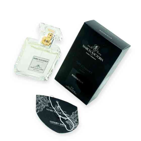 Ароматизатор спрей + лист marcel victoria pure elegance paper 50 мл 