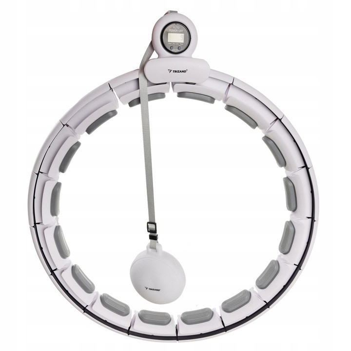 Хула-хуп для похудения с массажными накладками та обременителем Trizand (25254) Нововолынск - изображение 2