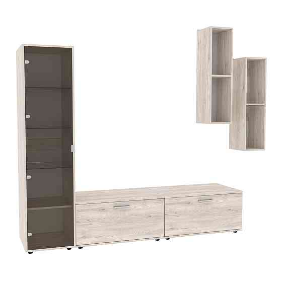 Стенка в гостиную Hugo-2, Самоа Димчастий, 2060х520х1700 Львов