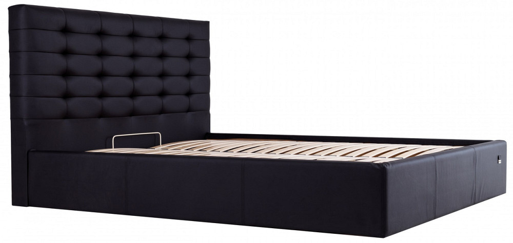 Кровать Двуспальная Erika Comfort 180 х 190 см Fly 2230 С подъемным механизмом и нишей для белья Черный Днепр - изображение 9