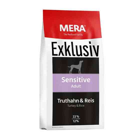 MERA Exklusiv Adult Truthahn Reis (Мера Ексклюзив Едалт Індичка та Рис) сухий корм для собак для шлунково-кишкового тракту 15 кг Запоріжжя