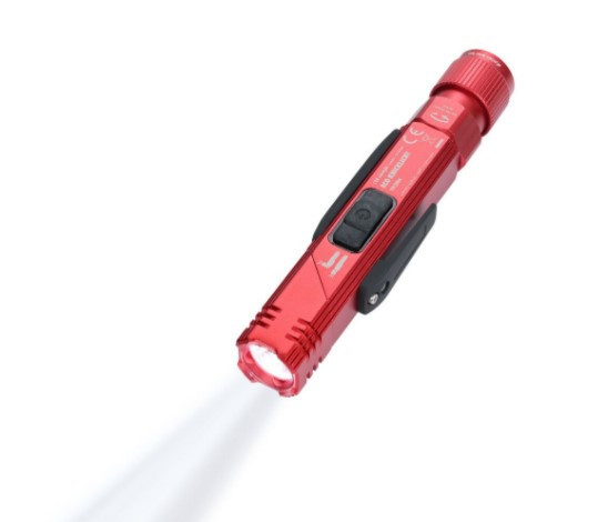 Фонарь гибкий многофункциональный Troika с красным светом 150лм Красный Киев - изображение 3