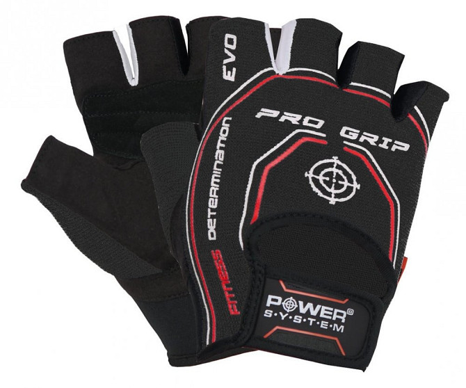 Рукавички для фітнесу Power System PS-2250E Pro Grip EVO Black S Кам'янське - фото 1