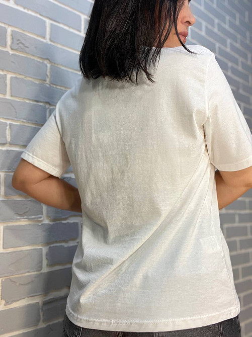 Футболка женская Pepper&mint BX24-001 цепочка слоник белая, белый, L Киев - изображение 2