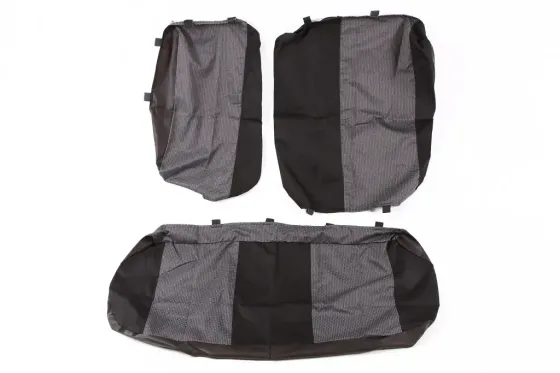 Чехли на сидіннях Lanos Avto-fortuna Lite Пілот з паралоном сірі Вінниця