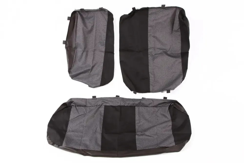 Чехлы на сидушки  Lanos Avto-fortuna Lite Пилот с паралоном серые Винница - изображение 3