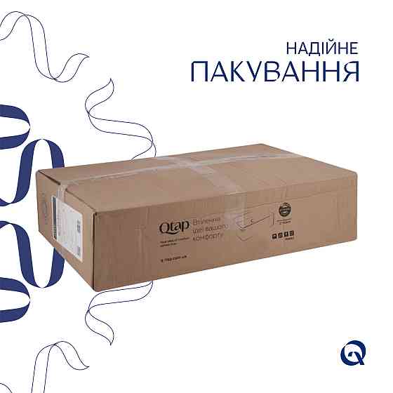 Раковина-чаша Qtap Dove 635x420x150 White QT06118168W Київ