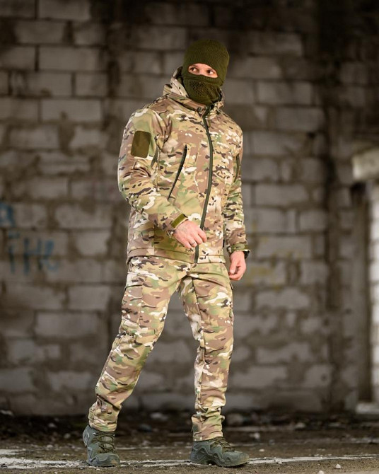 Зимовий тактичний костюм 7.62 мультикам ПП8221 Одеса - фото 3