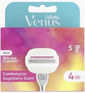 Змінні картриджі для гоління Gillette Venus Olay ComfortGlide Sugarberry, 4 шт Київ - фото 1