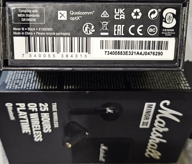 Наушники Marshall Minor 3 Київ - фото 1