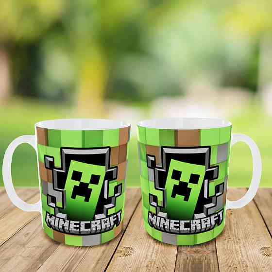 Дитячий набір Minecraft сумка-бананка + керамічна кружка з принтом (5573) Київ