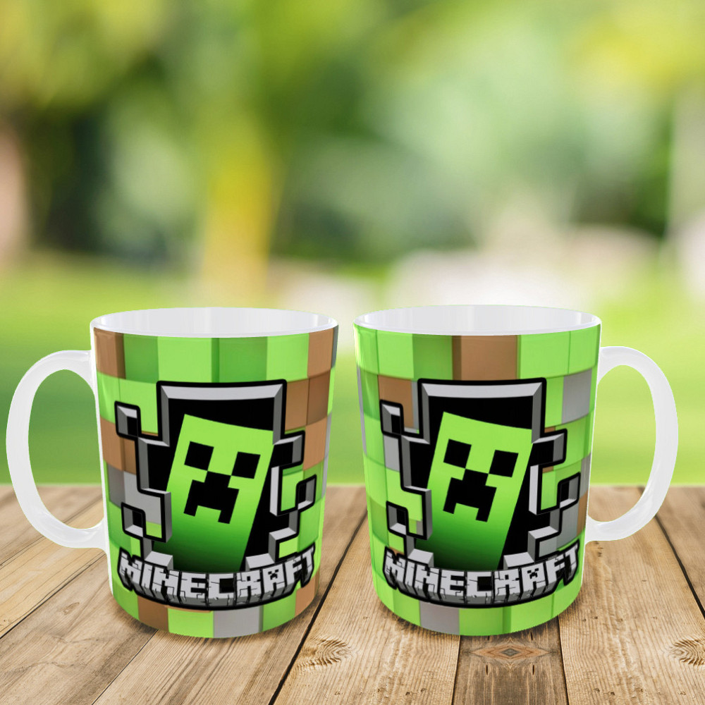 Дитячий набір Minecraft сумка-бананка + керамічна кружка з принтом (5573) Київ - фото 4