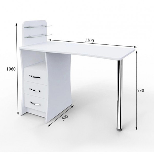 Стіл манікюрний Елегант Київ - фото 3