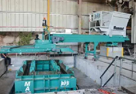 Устаткування для виробництва прямокутних водопропускних труб, Mammut Bfs. Київ