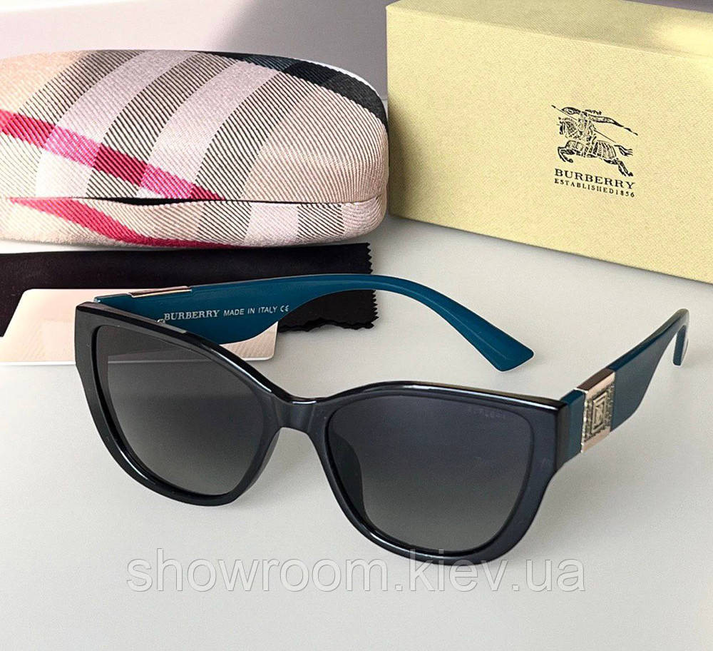 Женские солнцезащитные очки с поляризацией BRB (14320) green Киев - изображение 1