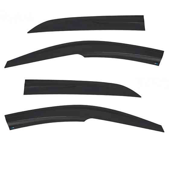 Дефлекторы окон (ветровики) Hyundai i20 2015-2020, 4шт, SunPlex, на скотче Винница