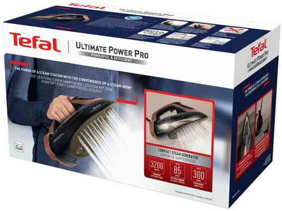 Праска Tefal Ultimate Power Pro FV9E50E0 ( чорний із золотим ) Харьков