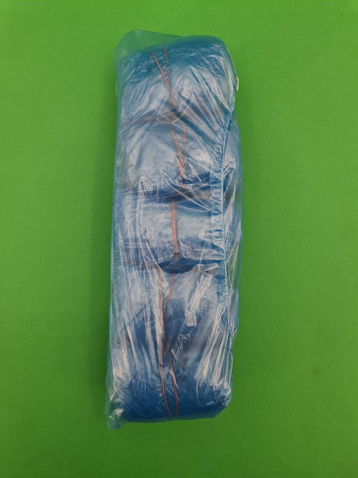 Бахіли поліетиленові а50х2 СИНІ (1 пач.) Харків - фото 3