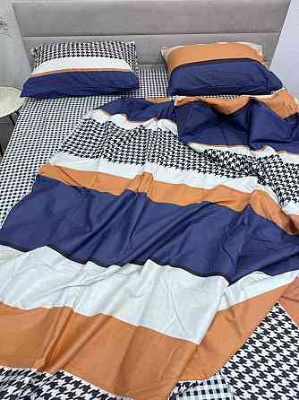 Ecotton Комплект постільної білизни Ecotton Євро 210х220 см синій (21215А) Коломия