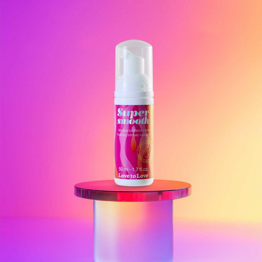 Пенообразная смазка на водной основе Love To Love SUPER SMOOTH (50 мл) Sex Aura Киев - изображение 2