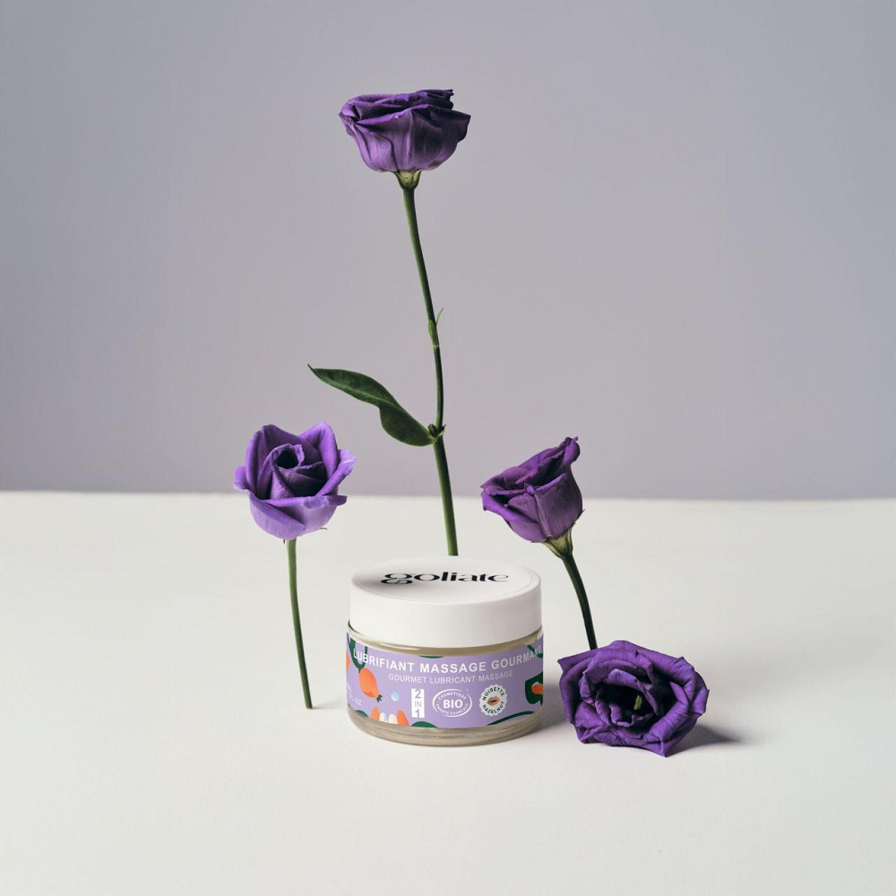 Масажна олія-лубрикант з ароматом та смаком фундука Goliate Couple Gourmand Noisette 50 мл Sex Aura Київ - фото 7
