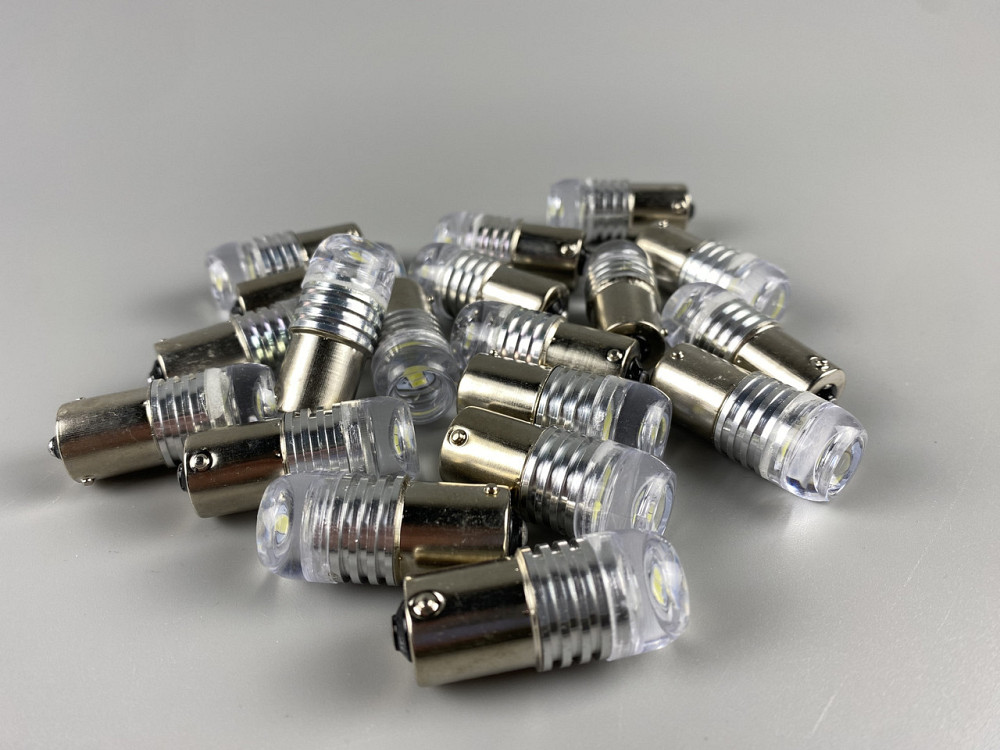 Світлодіодна автомобільна лампа LED стоп-сигнал/ покажчик повороту 12V цоколь 1141 BAU15s Мукачево - фото 3