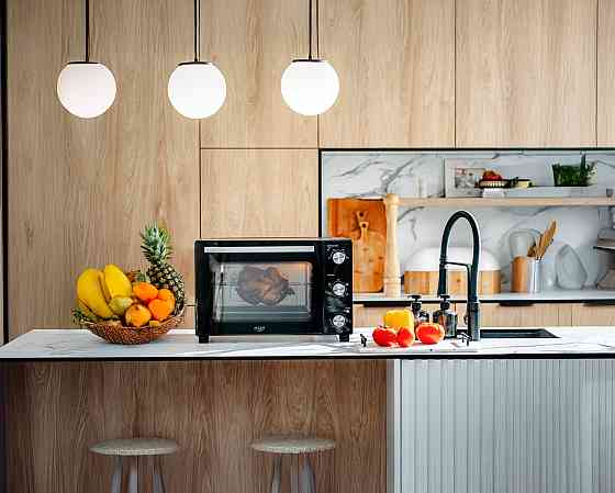 Електрична піч Adler AD 6026 1800Вт/ 48л /електроплита/ механічне керування/чорна Вінниця