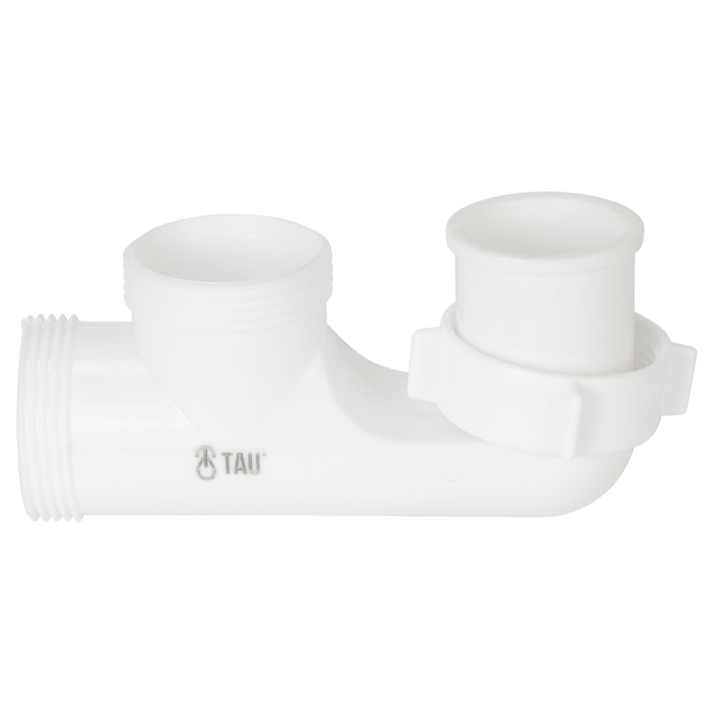 TAU Сифон для душевого поддона с гибким отводом Ø40/50мм TAU (9844620) Київ - фото 7