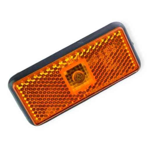 Фонарь прямоугольный оранжевый 110х45мм (пыльник) маркерный Мукачево