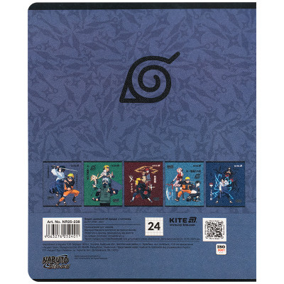 Зошит Kite Naruto, 24 аркуші, клітинка (NR25-238) Вінниця - фото 5