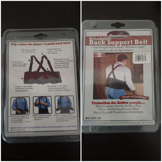 Підтримувальний пояс для спини "Rooster" Одеса - фото 2